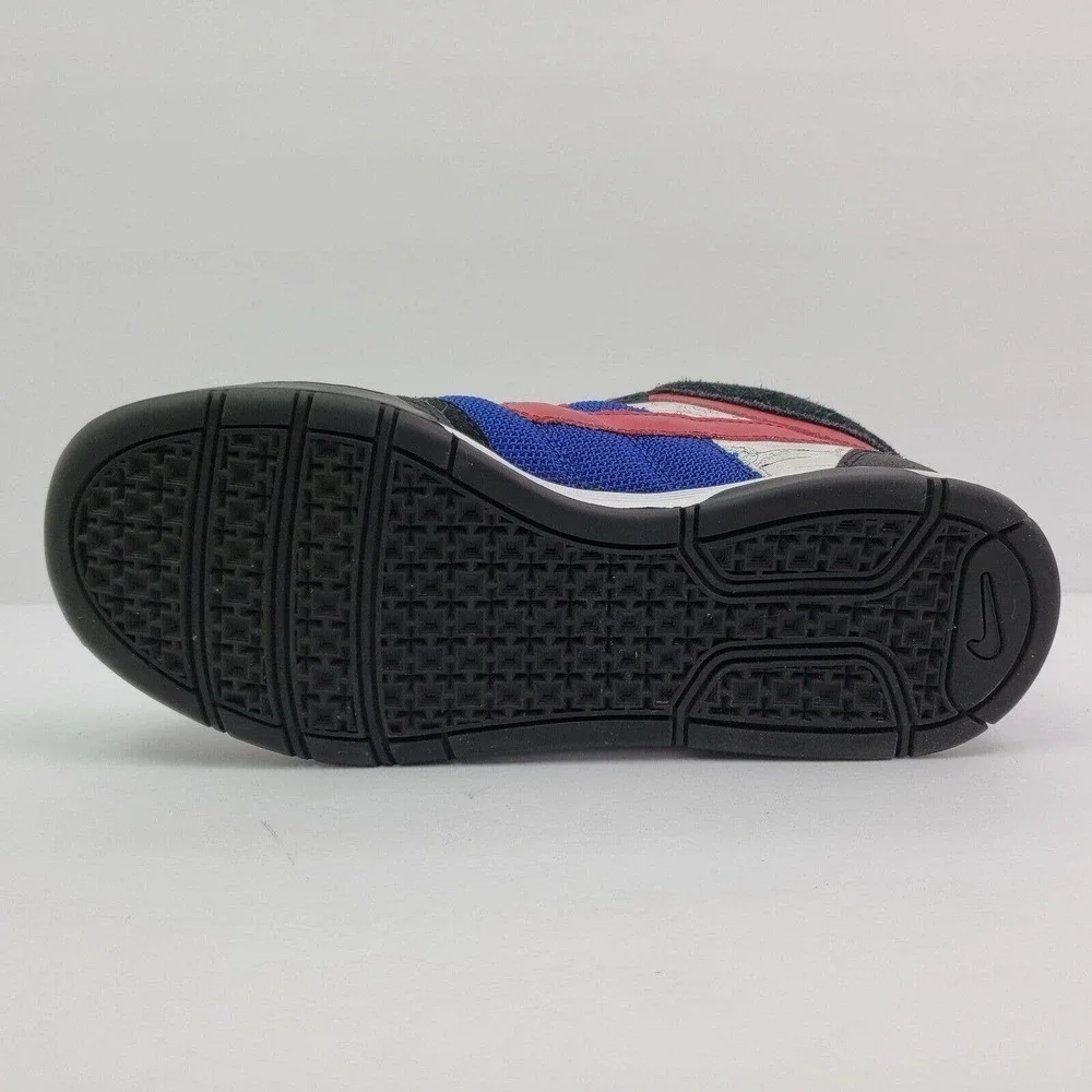 Nike ID Dunk 6.0 Mid 2009 Womens Size 7.5 Black Pink Blue Sneaker Shoes 370685-9